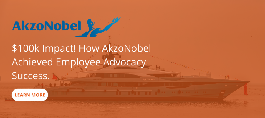 AkzoNovel employee advocacy success