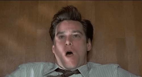 jim carrey mouth covering gif