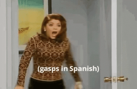 gasps in spanish gif