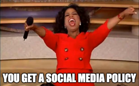 Oprah social media policy meme