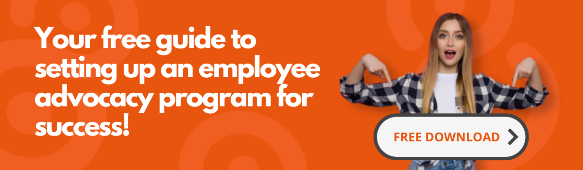 free guide to setting up an employee advocacy program for success