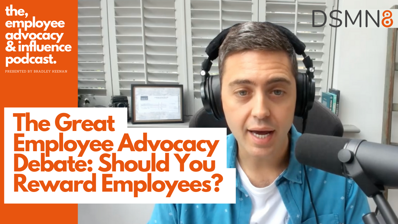 employee advocacy debate: should you reward employees podcast