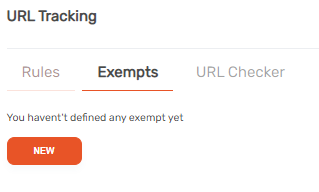DSMN8 URL Tracking Exempts