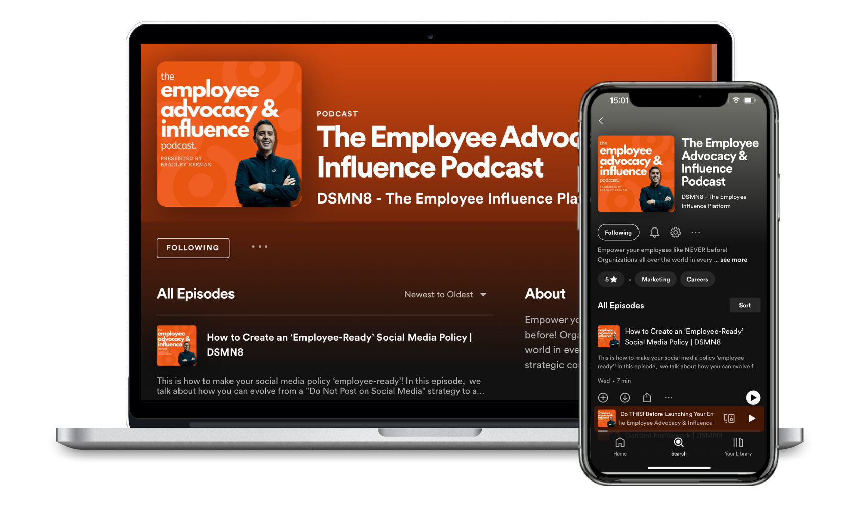 The Employee Advocacy Podcast by DSMN8