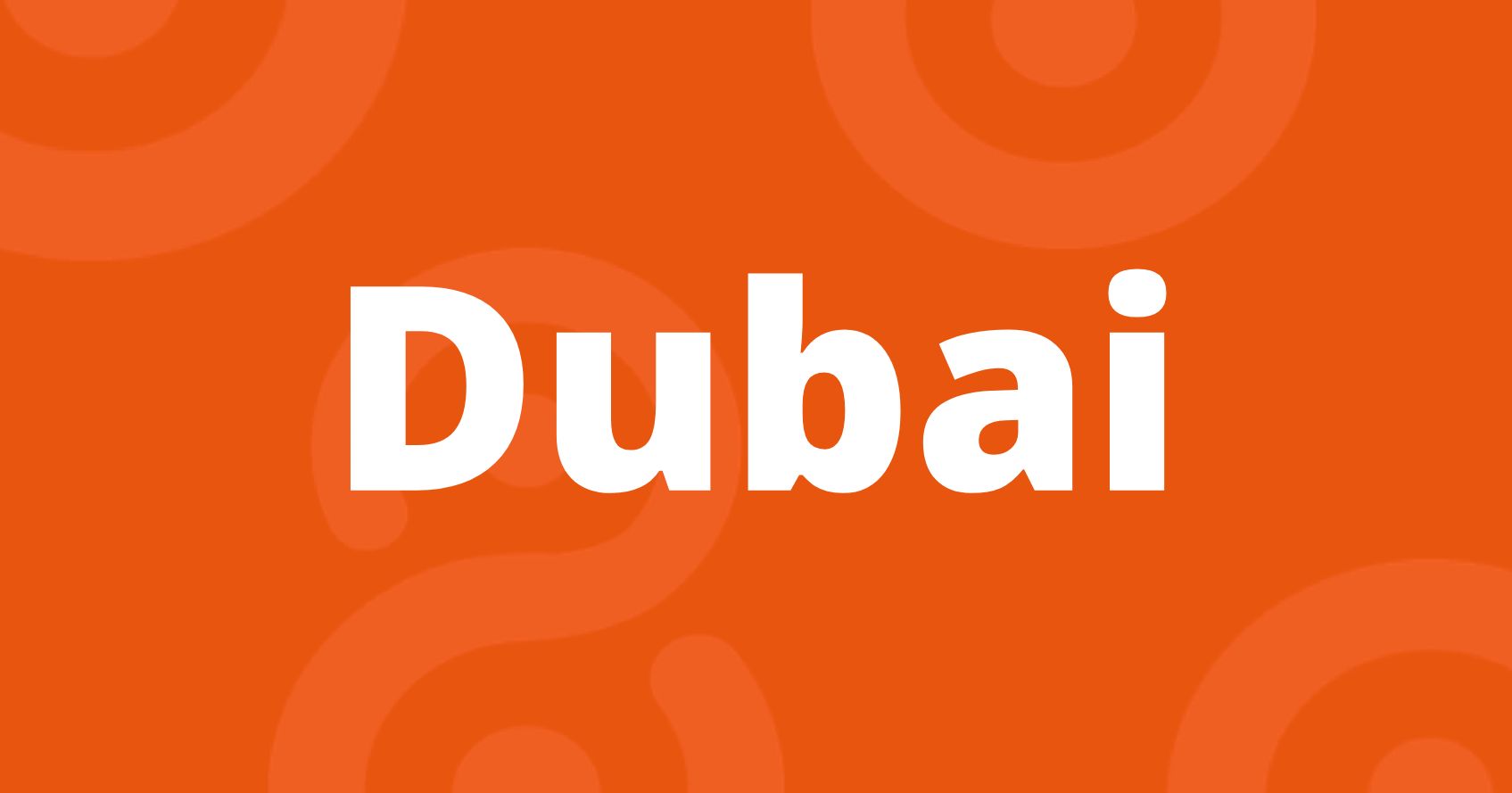 Dubai DSMN8 Graphic