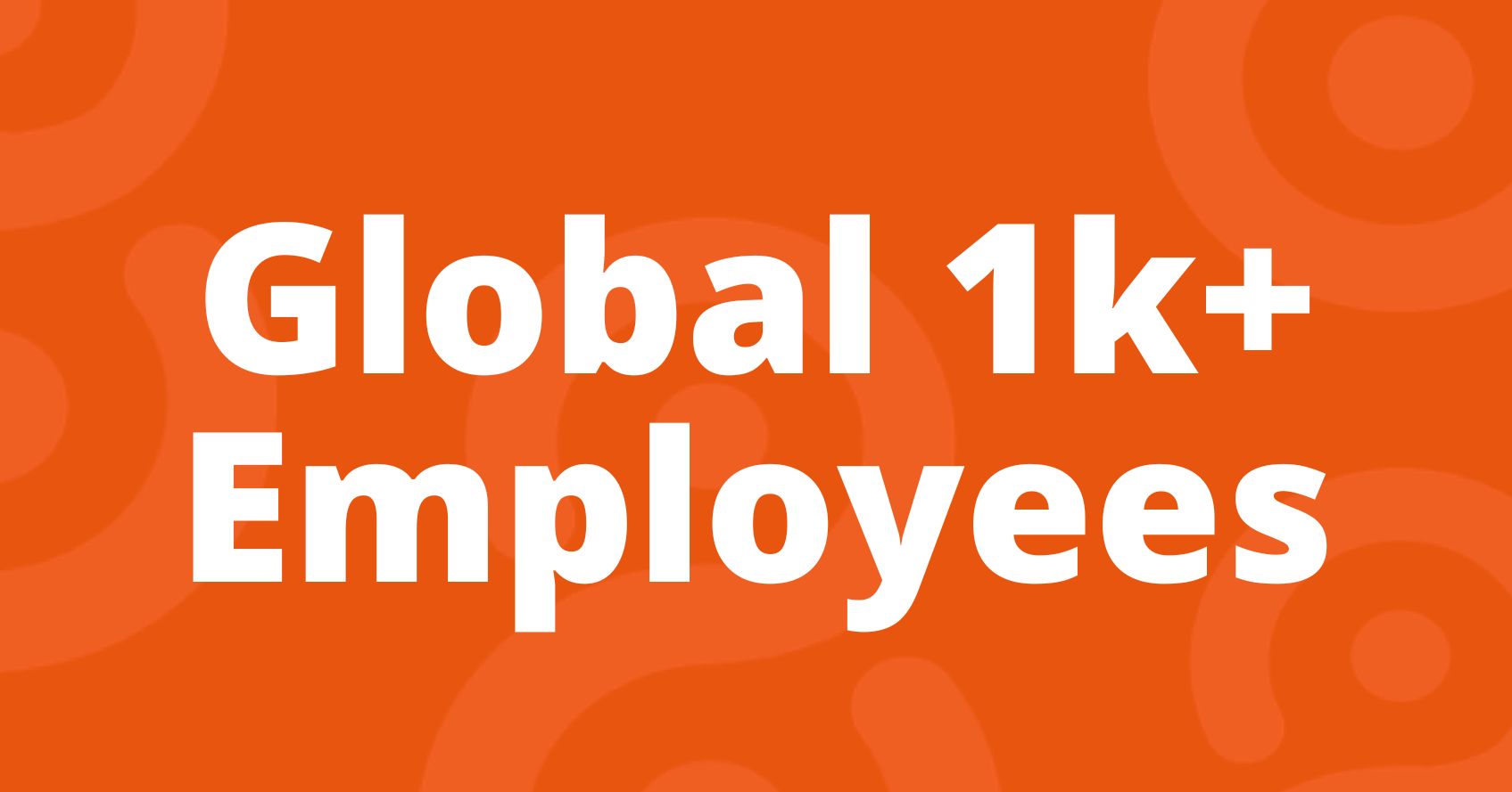 Global 1,000+ Employees