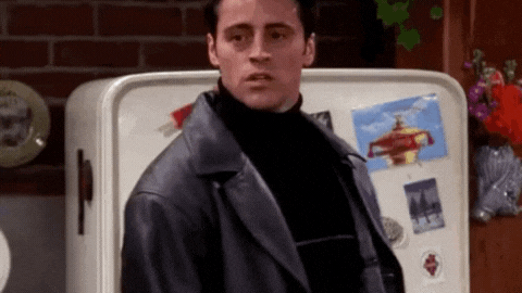 Joey from Friends Pizza Gif