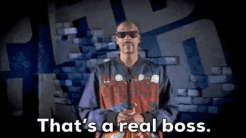 That's a Real Boss Gif