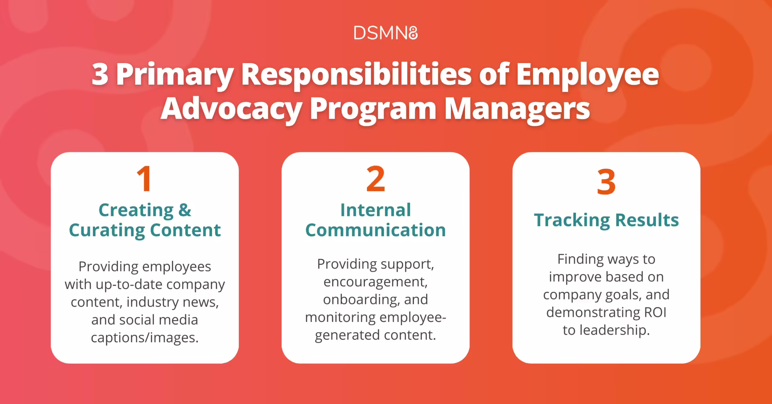 How To Be A Great Employee Advocacy Program Manager 4 3 Primary Responsibilities of Employee Advocacy Program Managers