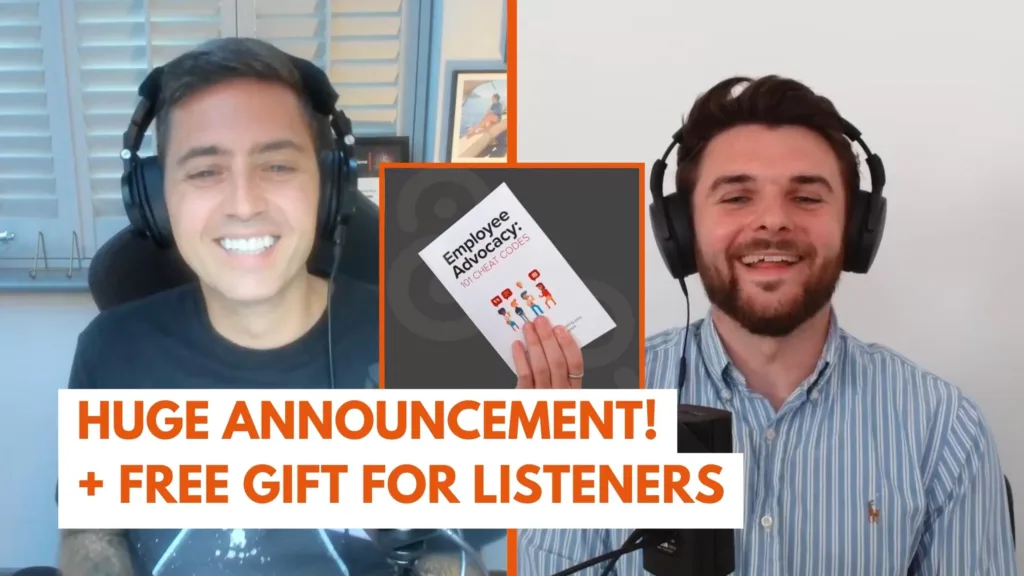 Huge Announcement Employee Advocacy Book