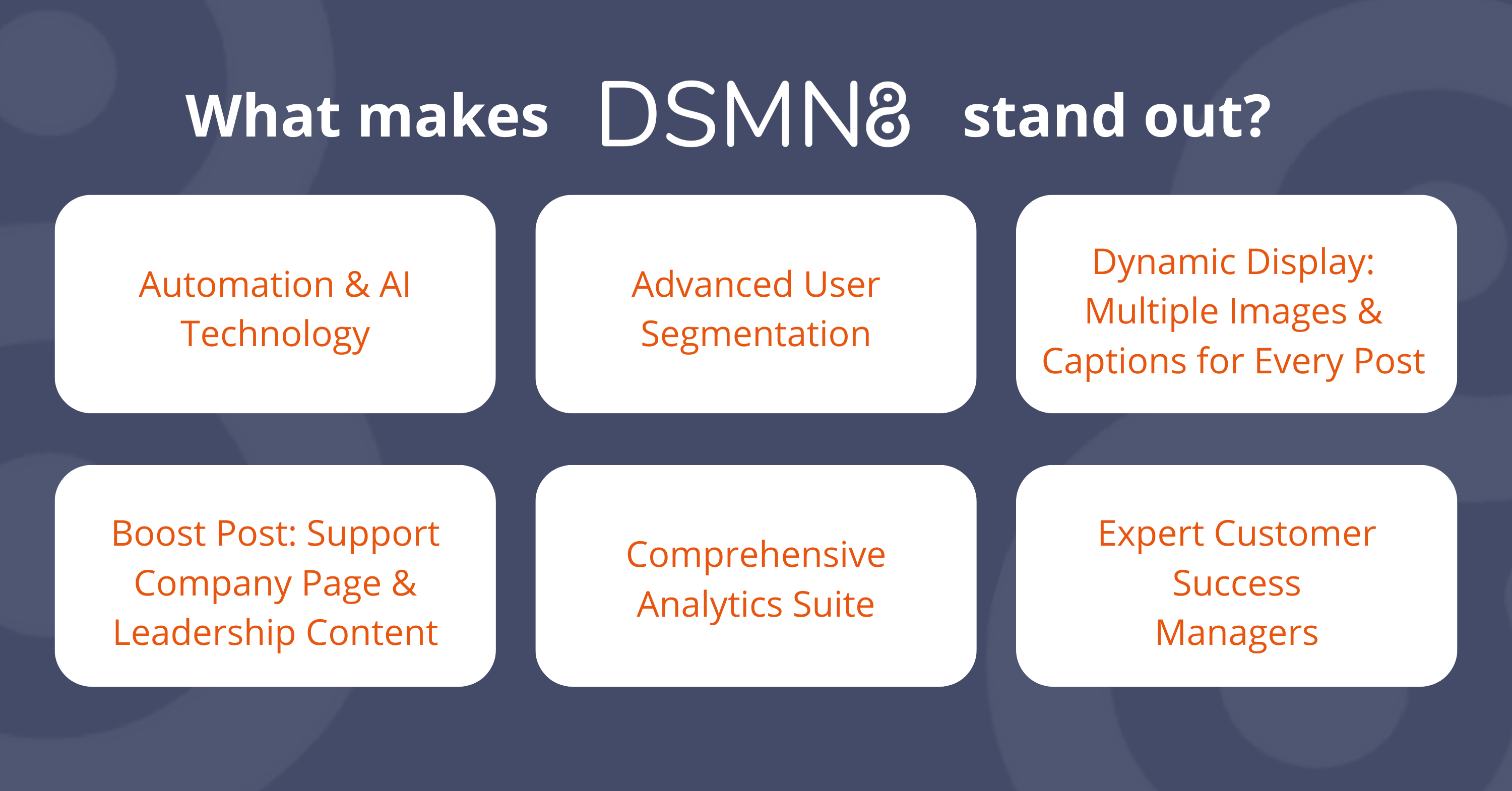 what makes DSMN8 stand out