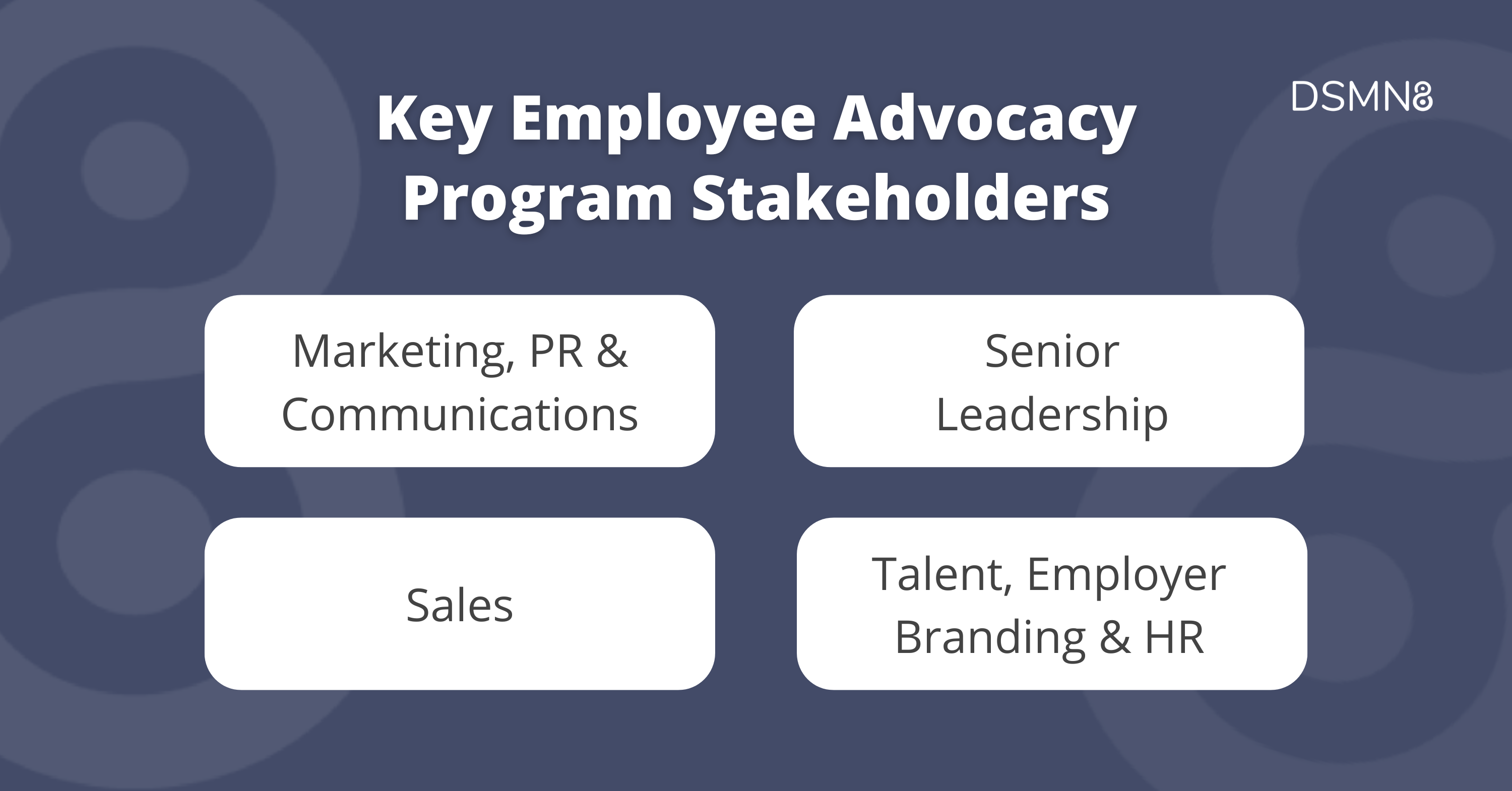 Key Employee Advocacy Program Stakeholders
