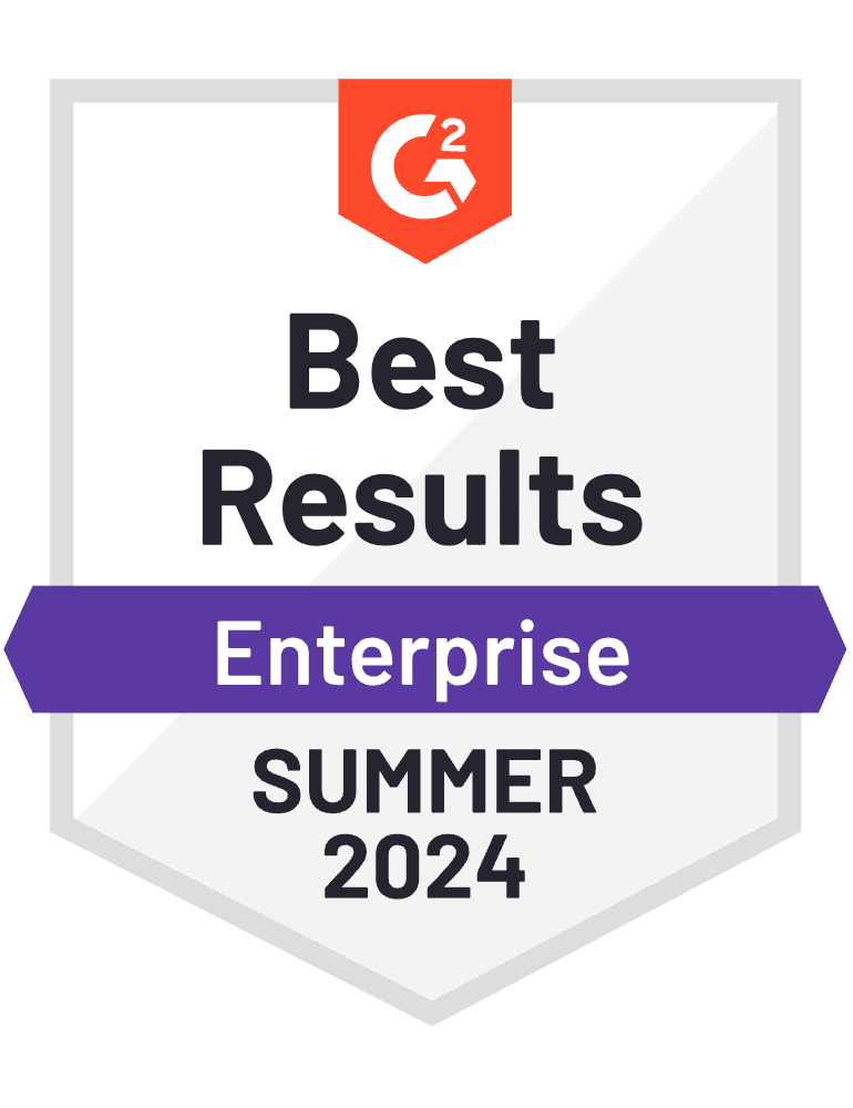 g2 best results enterprise summer 2024