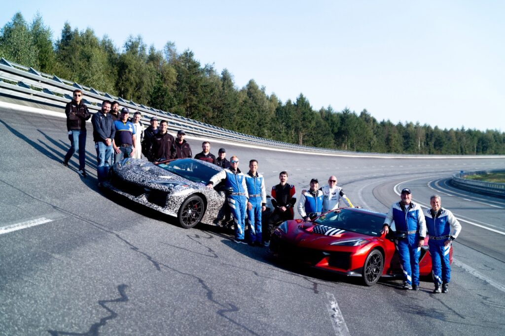 Corvette ZR1 Top Speed Testing Team svg+xml;charset=utf