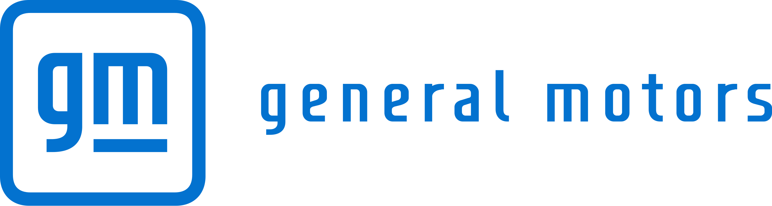 General Motors Landscape Logo