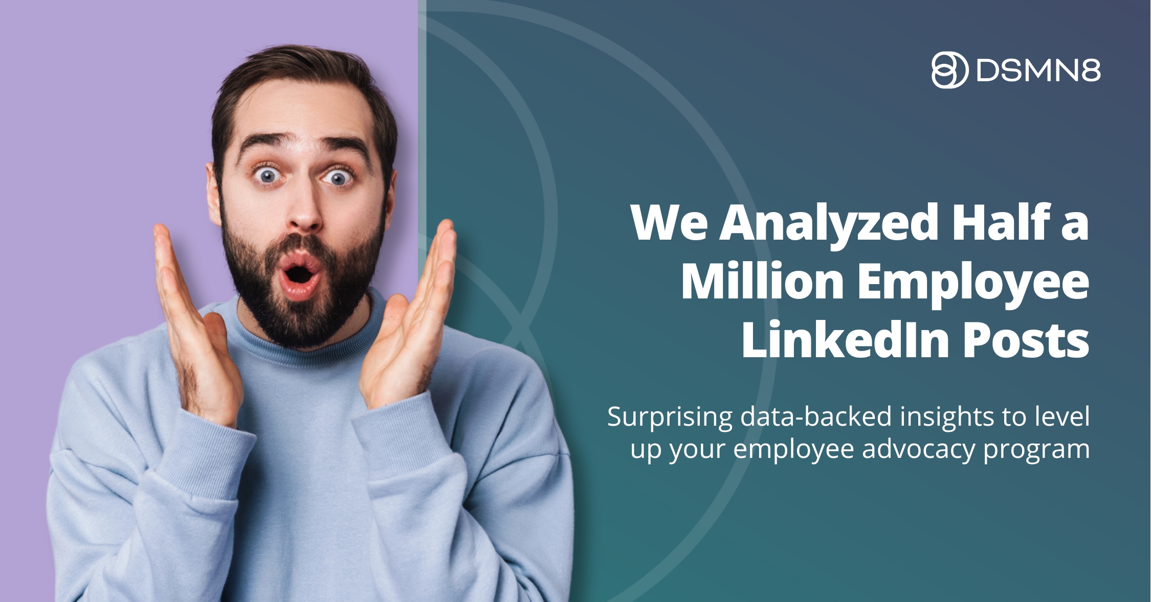 we analyzed half a million employee linkedin posts surprising insights