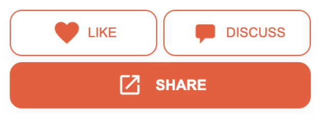 DSMN8 platform sharing buttons