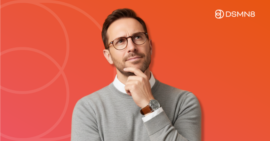 salesperson thinking
