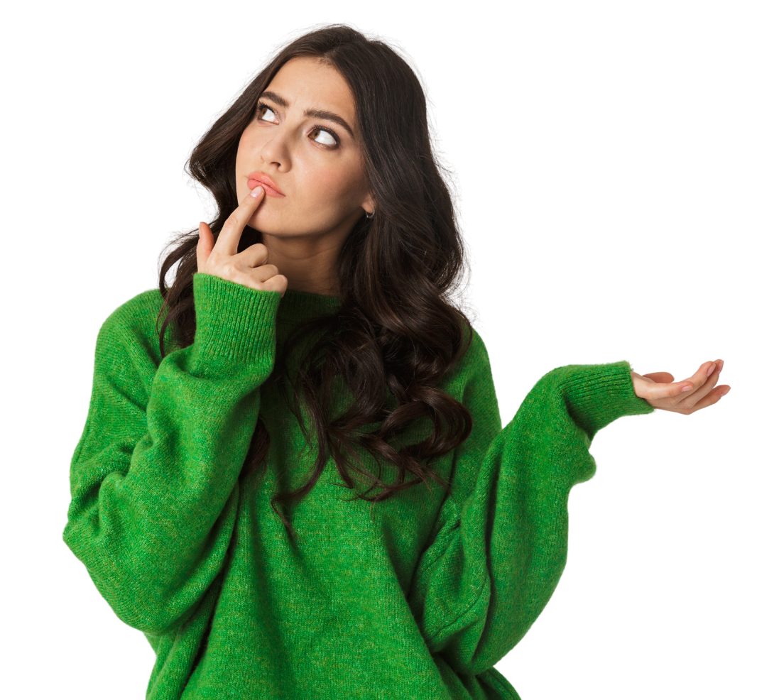 employee thinking about what to post on linkedin