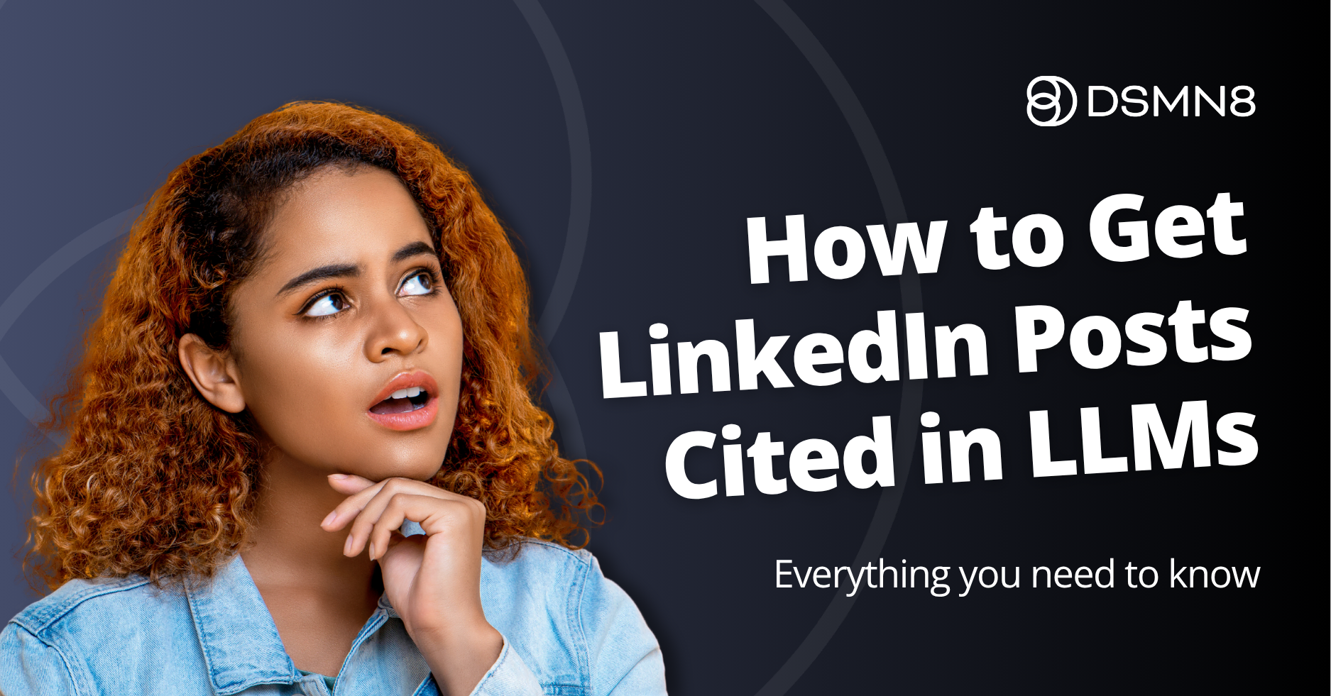 how to get linkedin content cited in llms