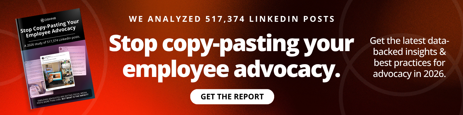 Stop copy-pasting your employee advocacy banner